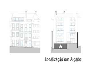 PLANTA ALÇADO T1 FRACÇÃO A PISO 1 SUL TORRINHA HOUSING CONCEPT